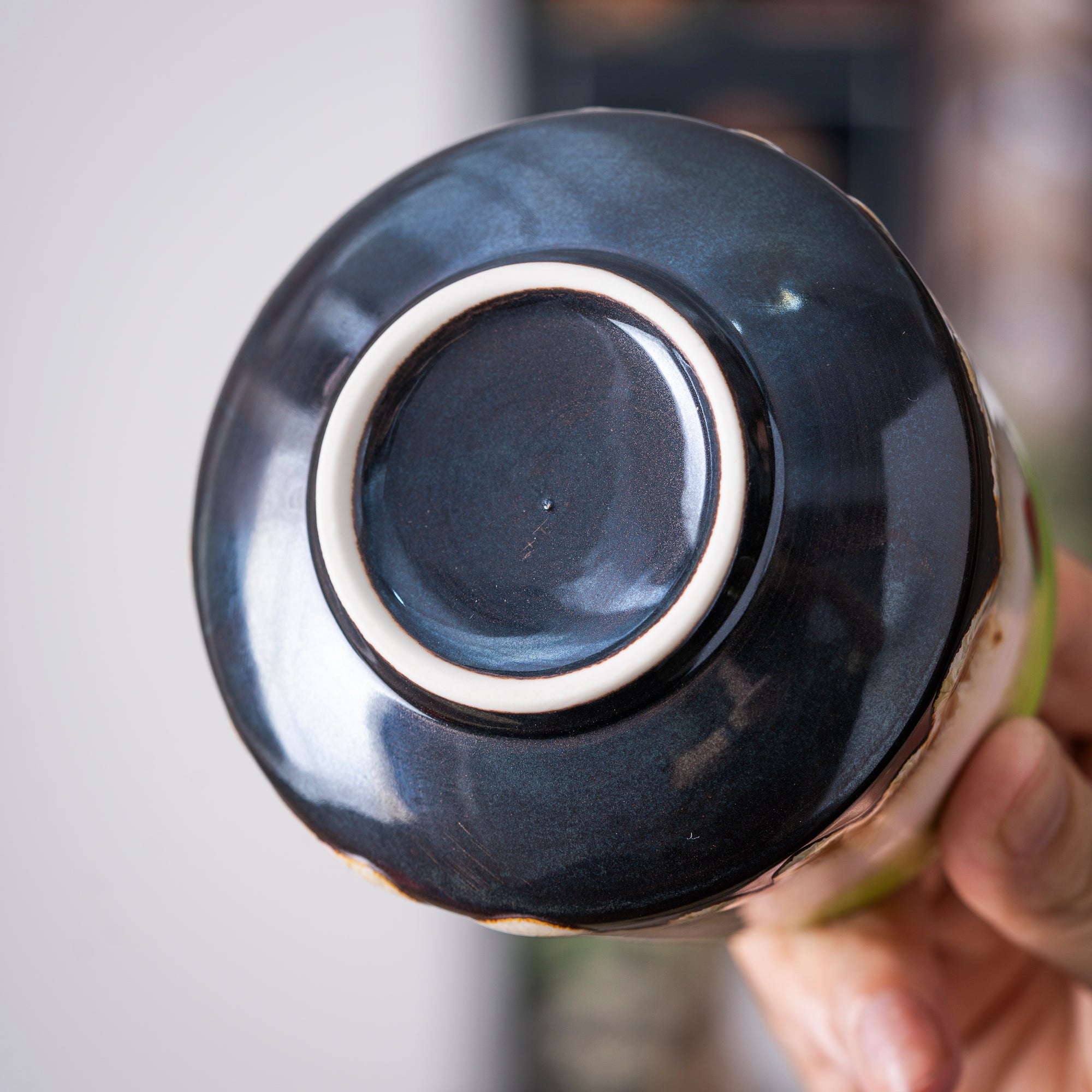 Hand - painted Watermelon Ceramic Cup with Gradient Color