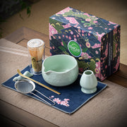 Mint Cherry Blossoms Matcha kit