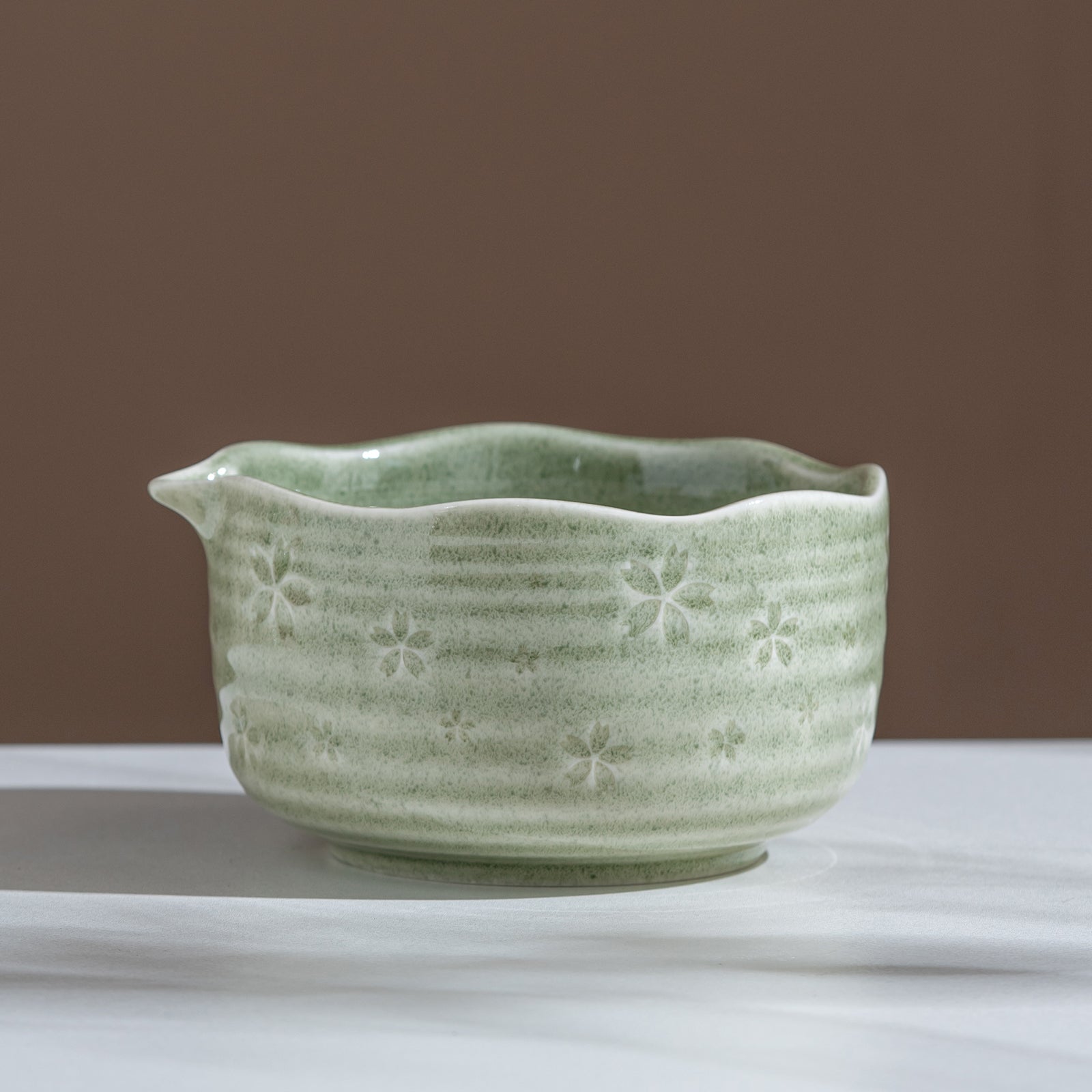 Matcha Set Green Ceramic Matcha Bowl Whisk Strainer Spoon