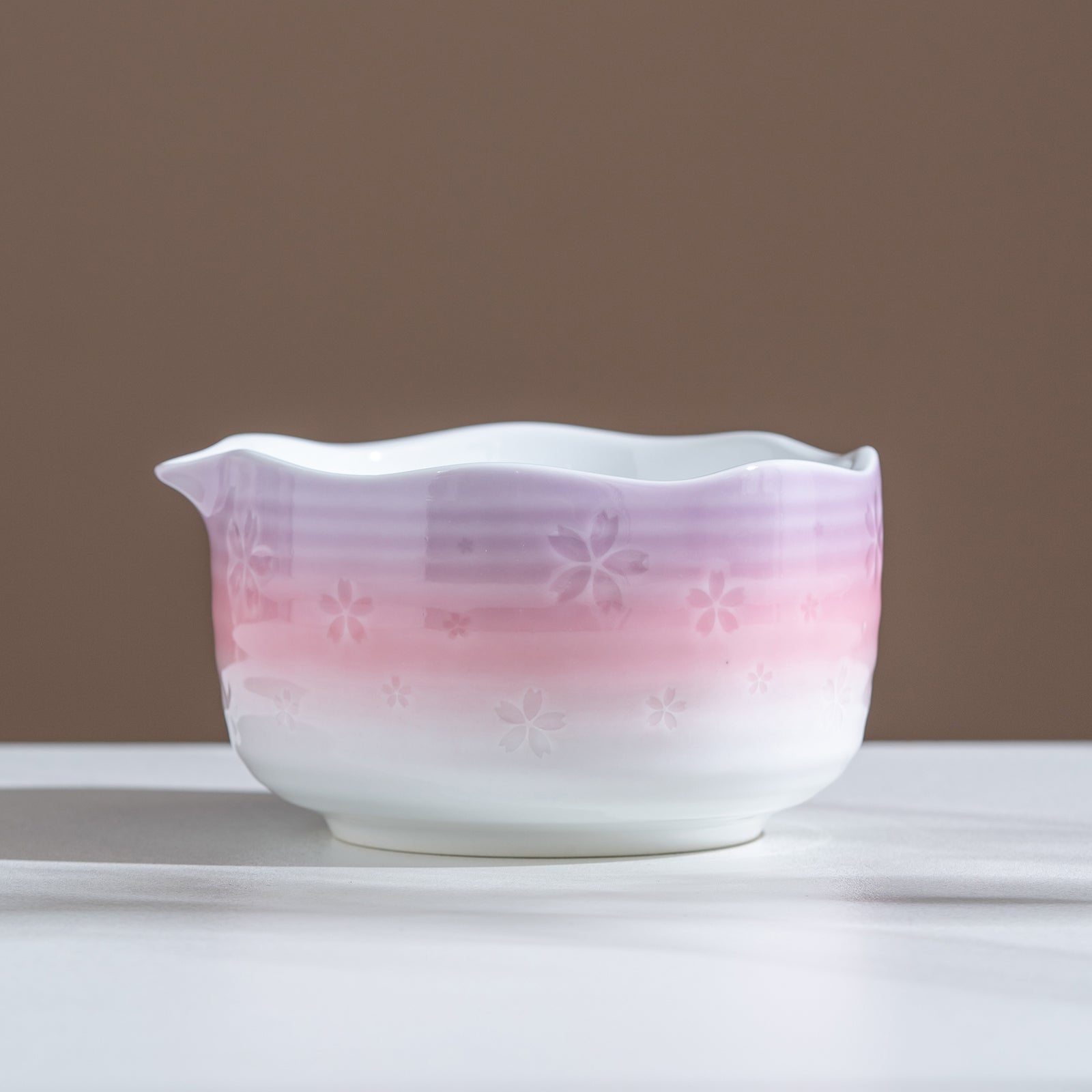 Purple Pink Cherry Blossom Matcha Tea Set