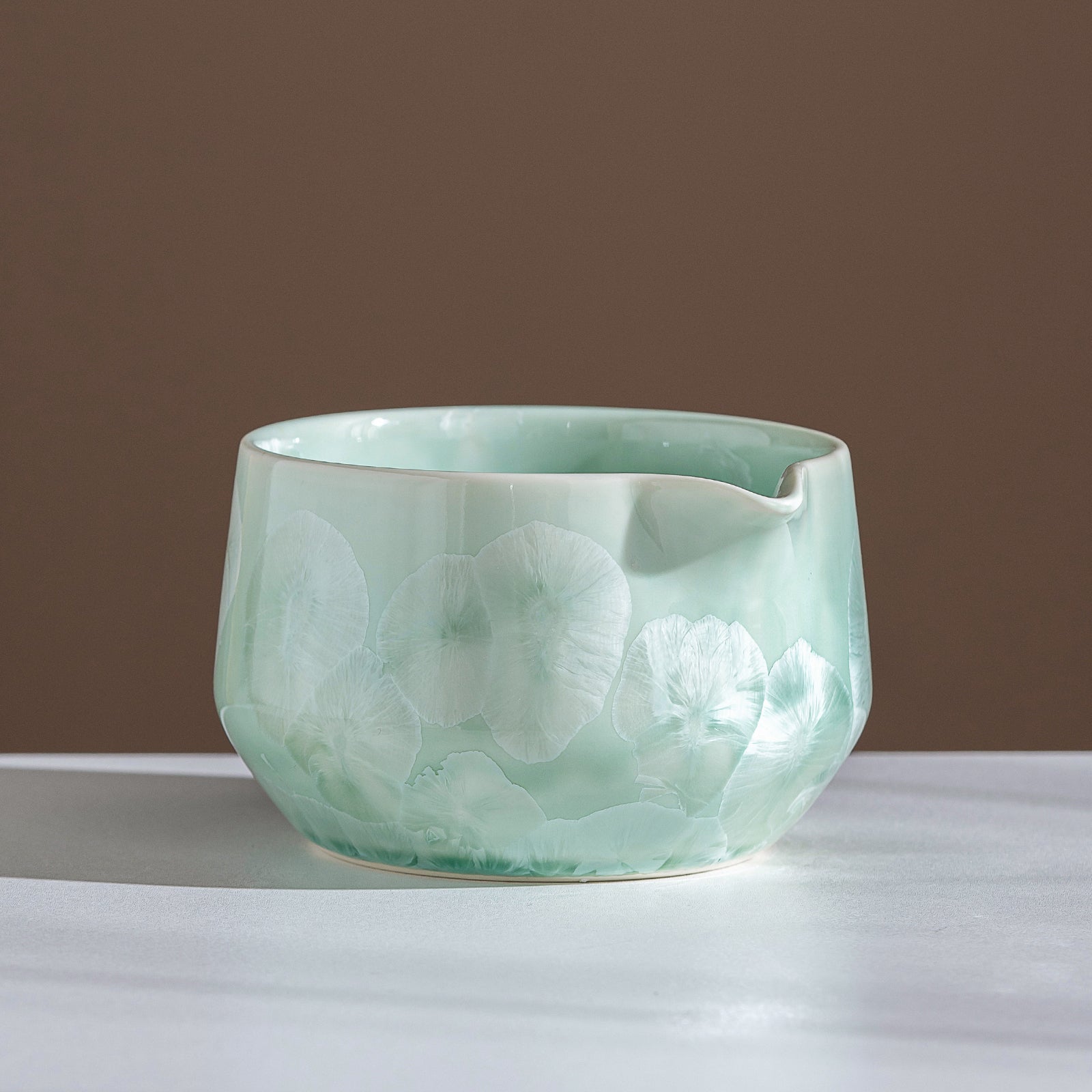 Green Crystalline Glaze Matcha  Set