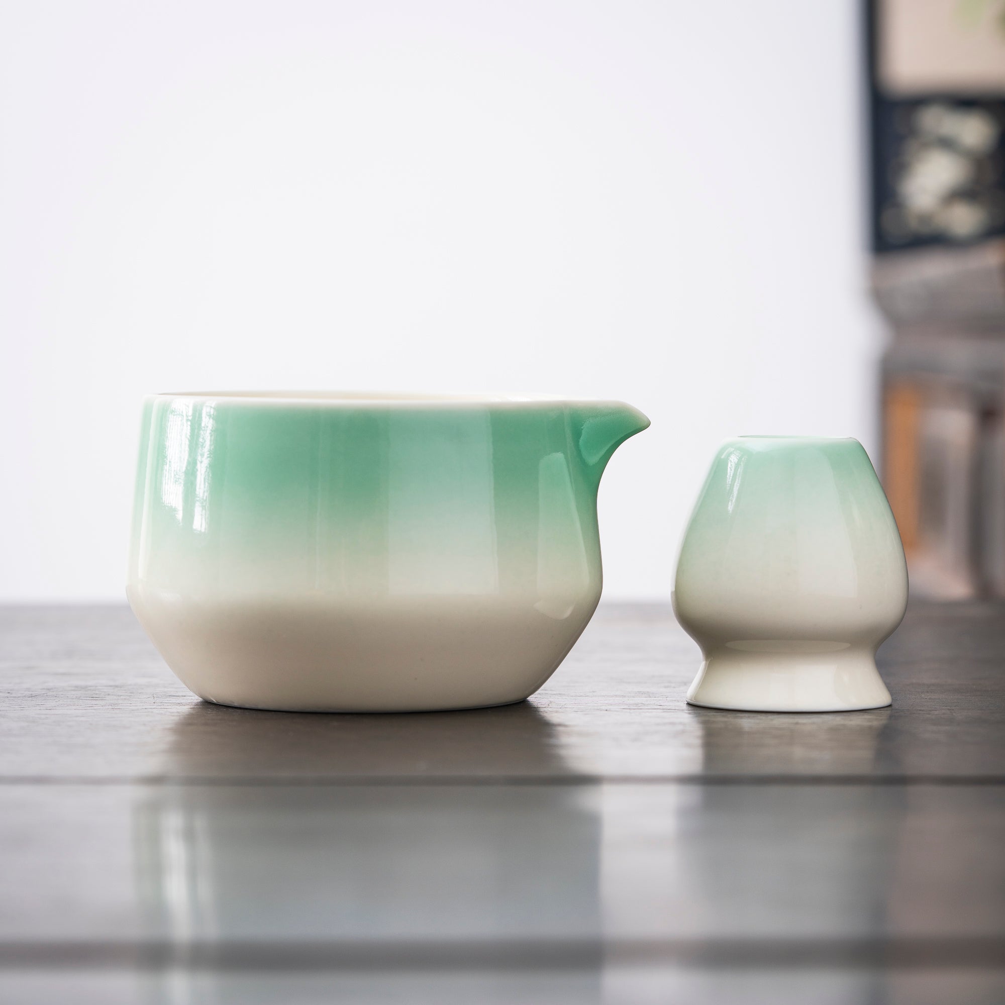 Hand-painted Floral Matcha Kit