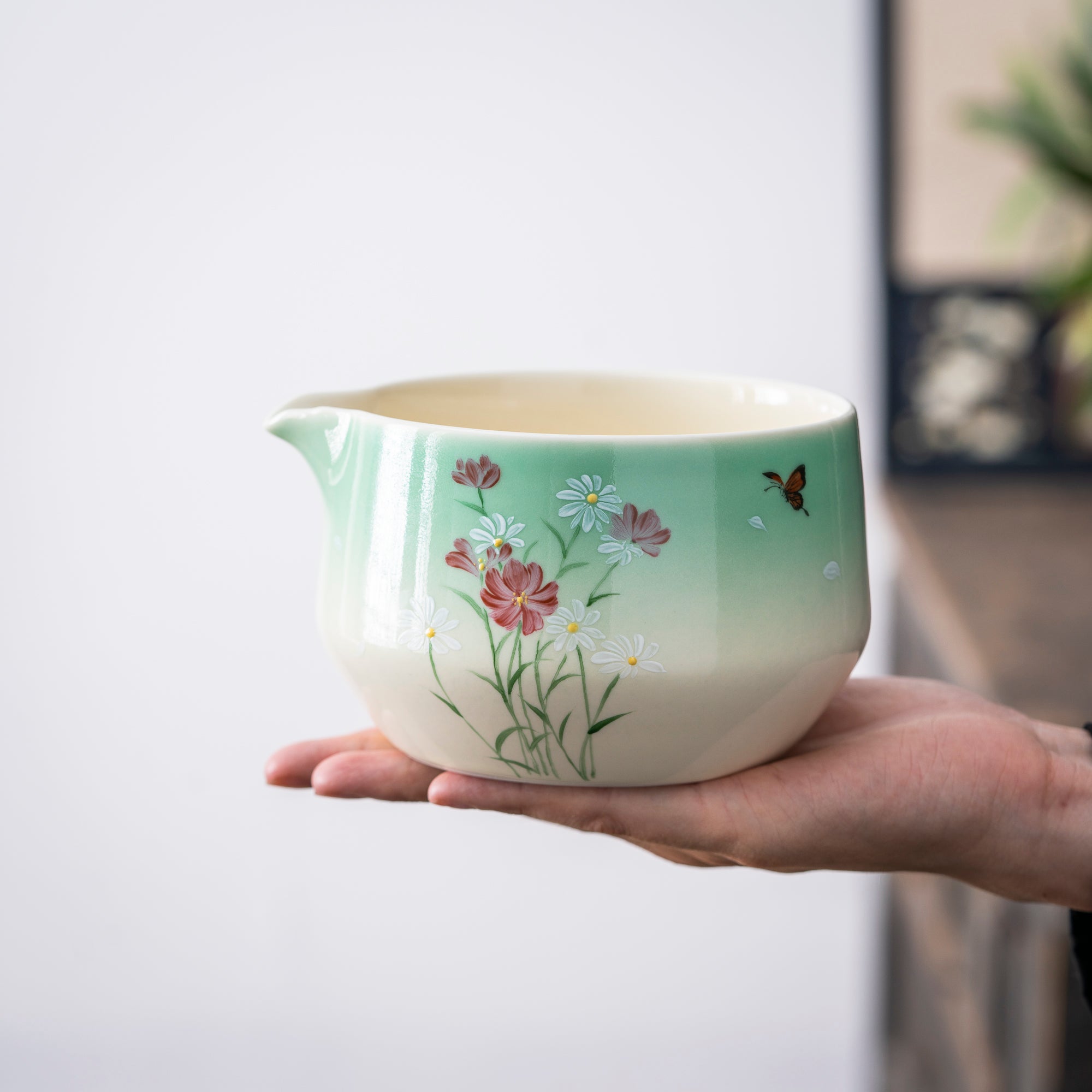 Hand-painted Floral Matcha Kit