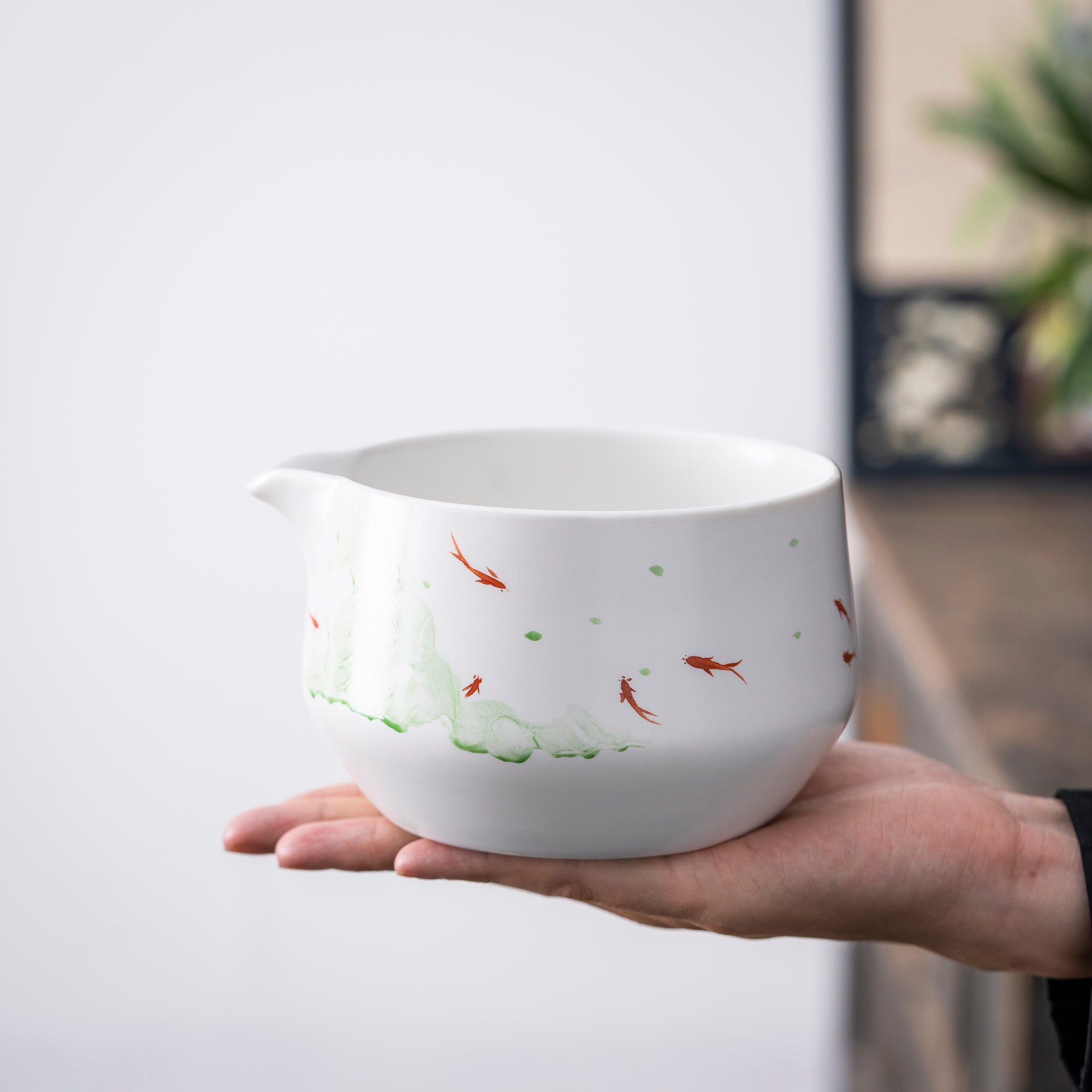 Goldfish - Themed Hand - painted Matcha Kit