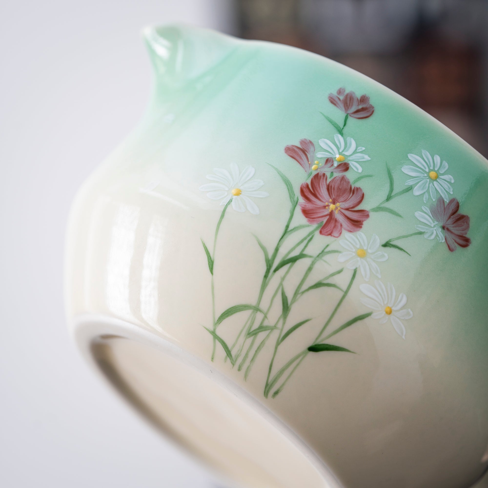 Hand-painted Floral Matcha Kit