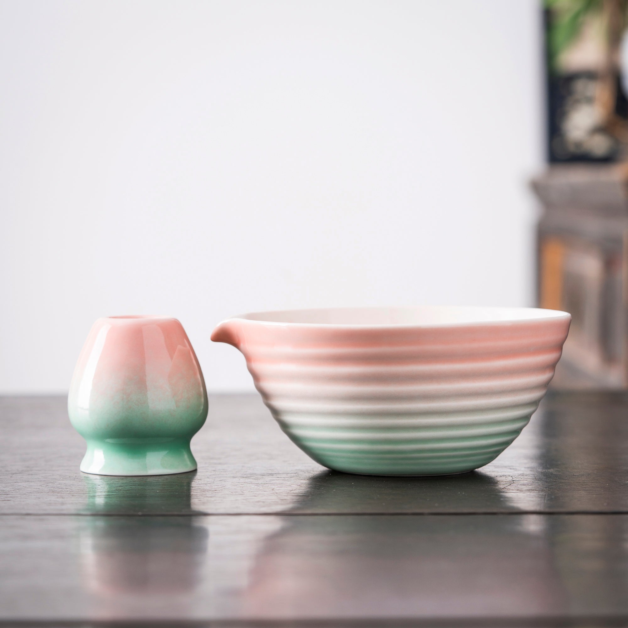 Pastel Gradient Matcha Set
