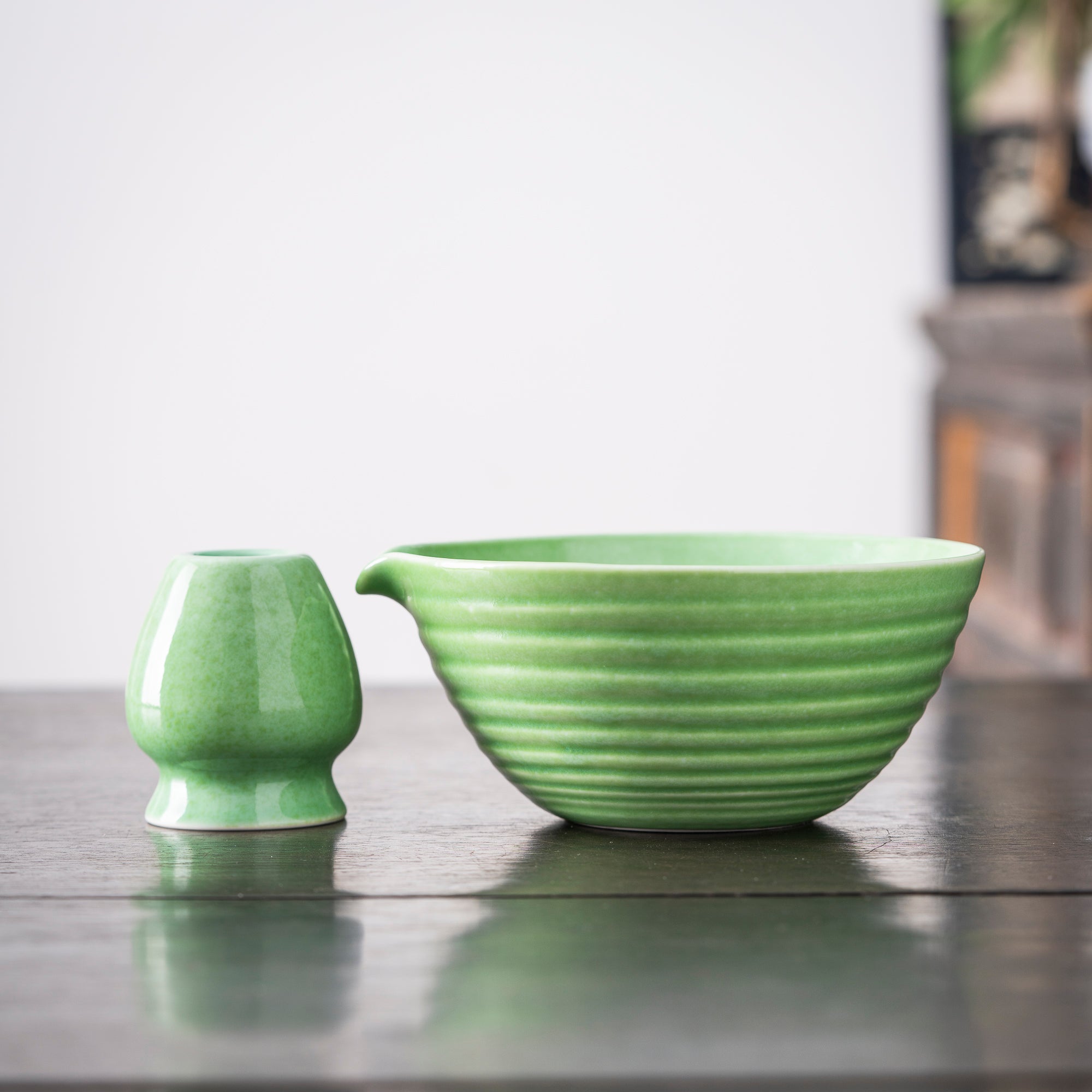 Ribbed Green Matcha Kit