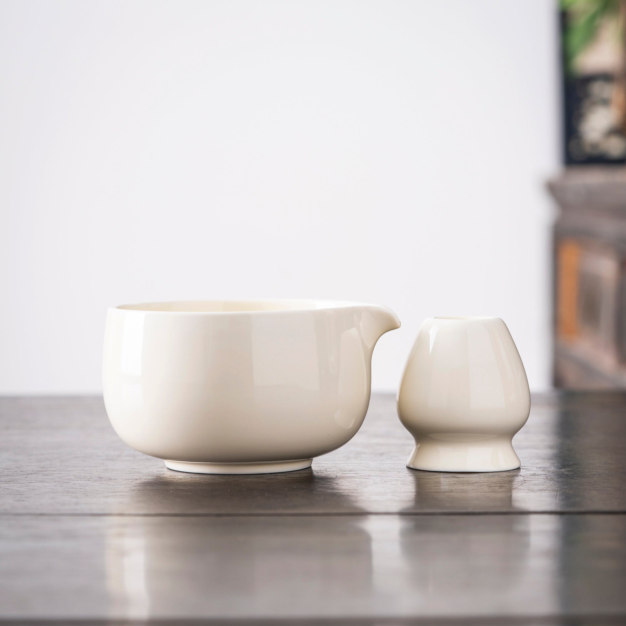 Hand - painted Bunny & Butterfly Matcha Kit
