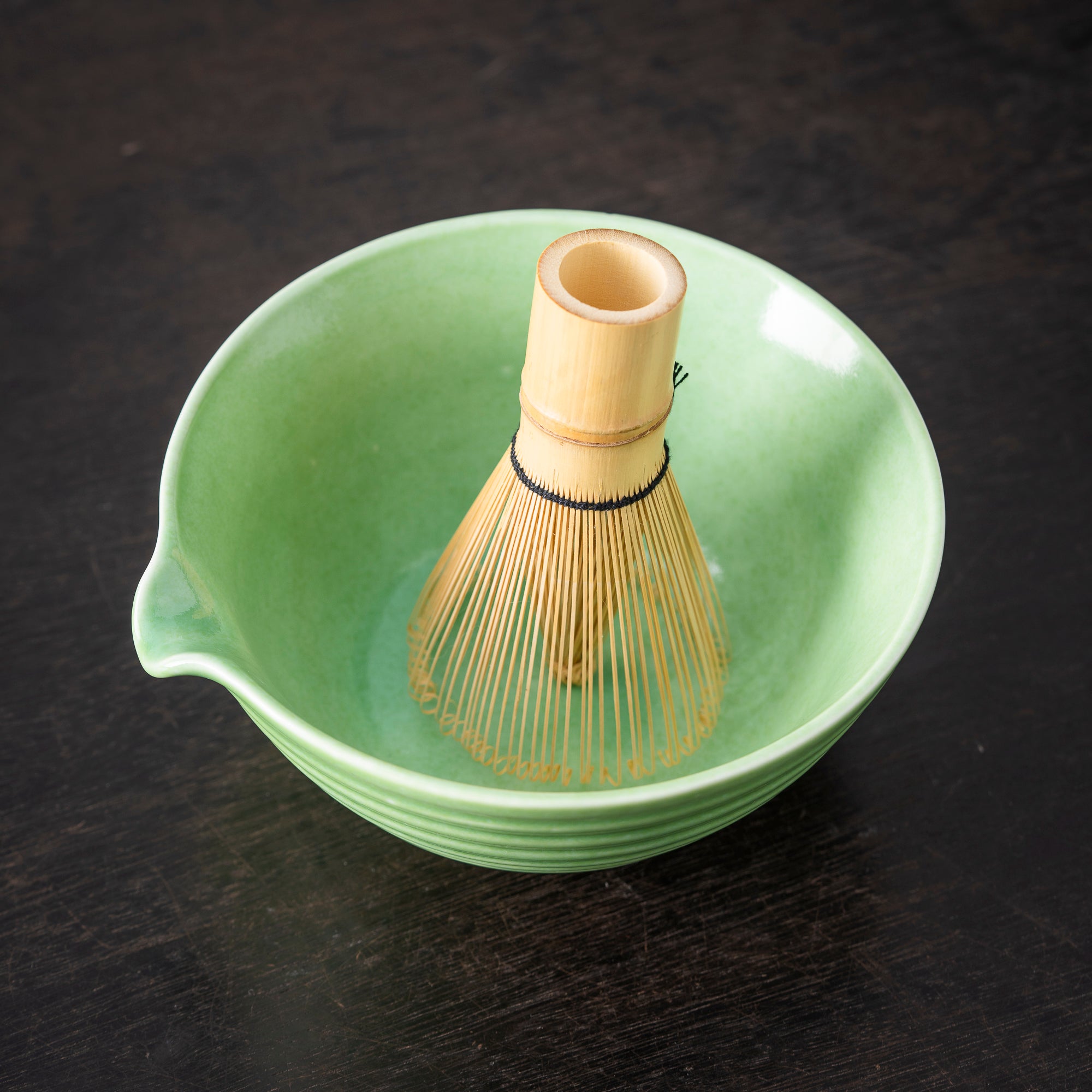 Ribbed Green Matcha Kit