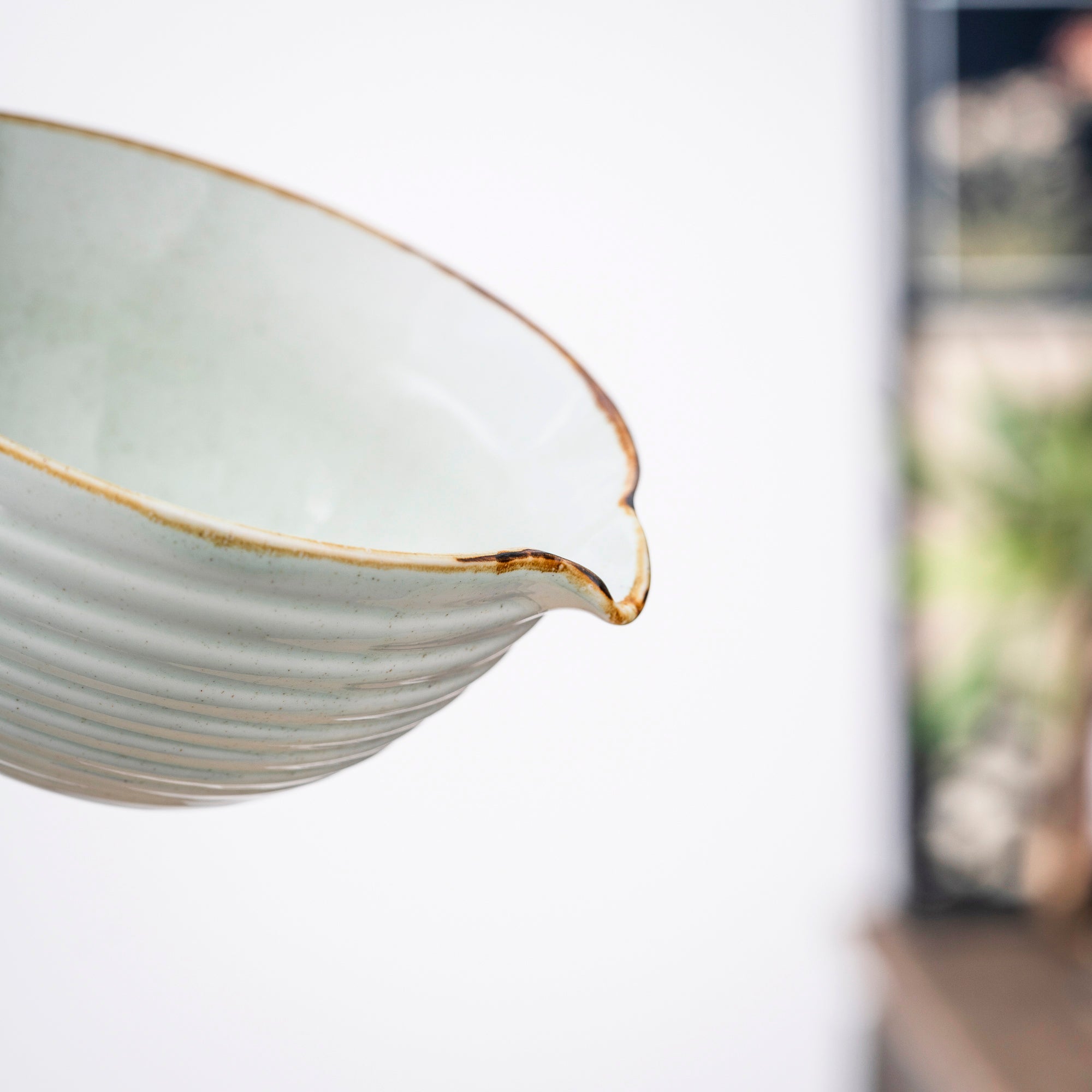 Speckled White Matcha Whisk Set