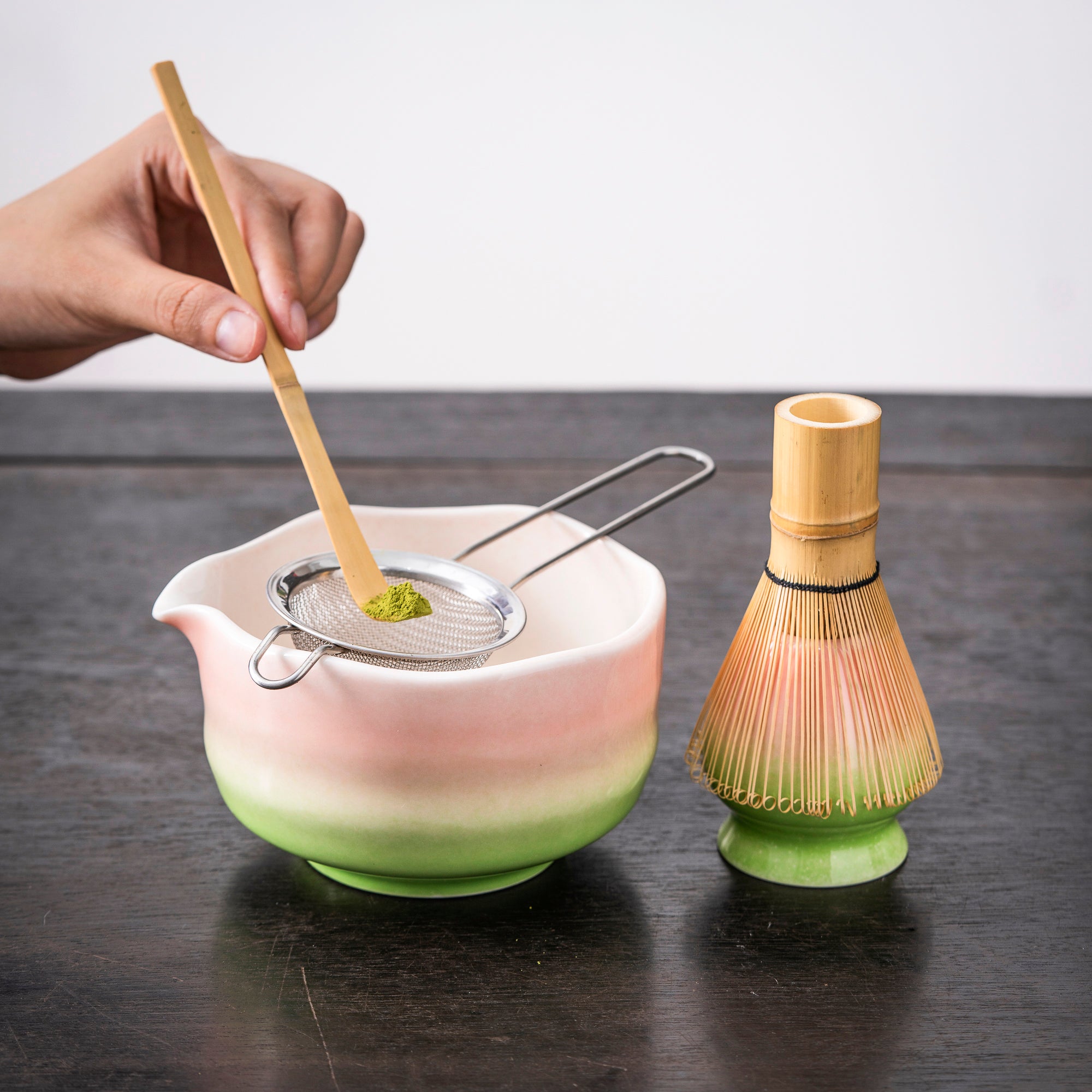 Gradient Color Matcha Set