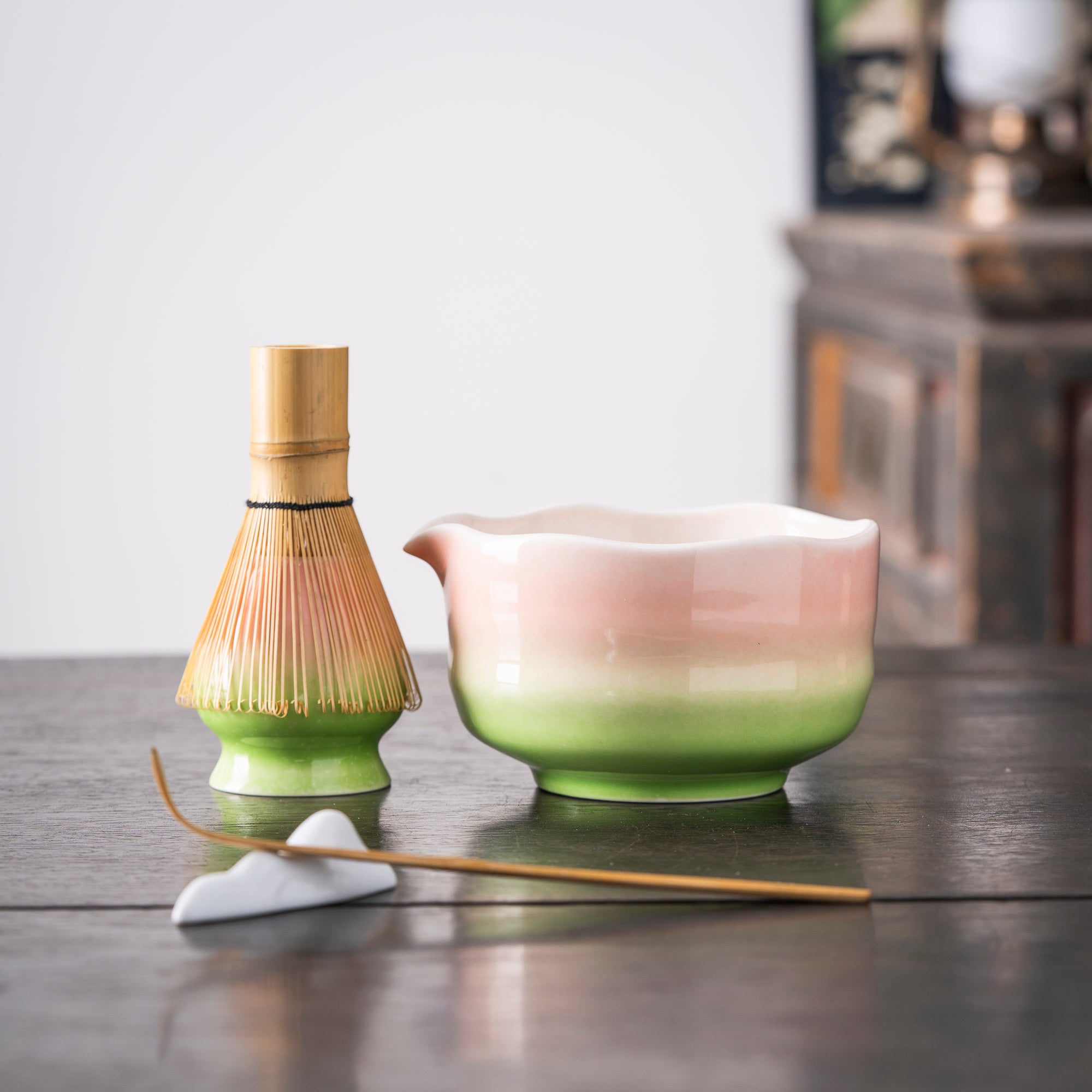 Gradient Color Matcha Set