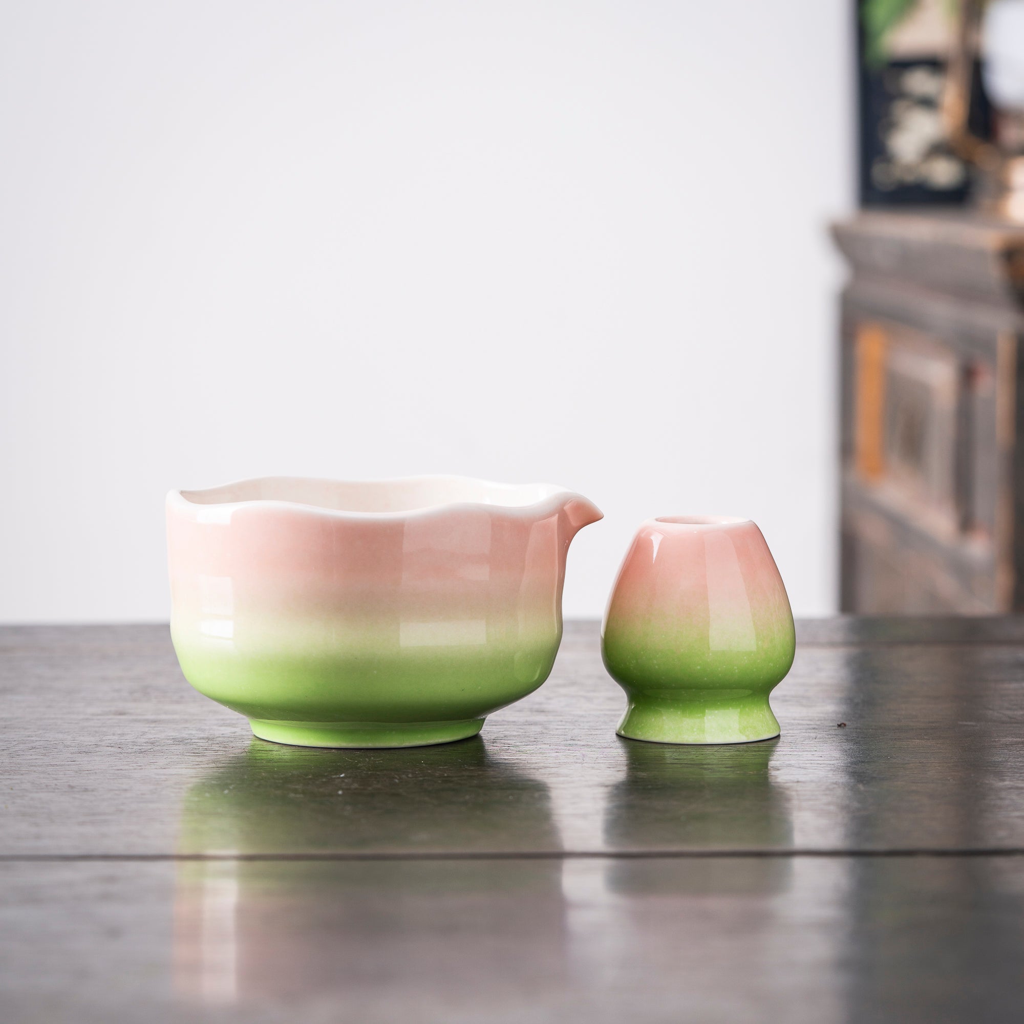Gradient Color Matcha Set
