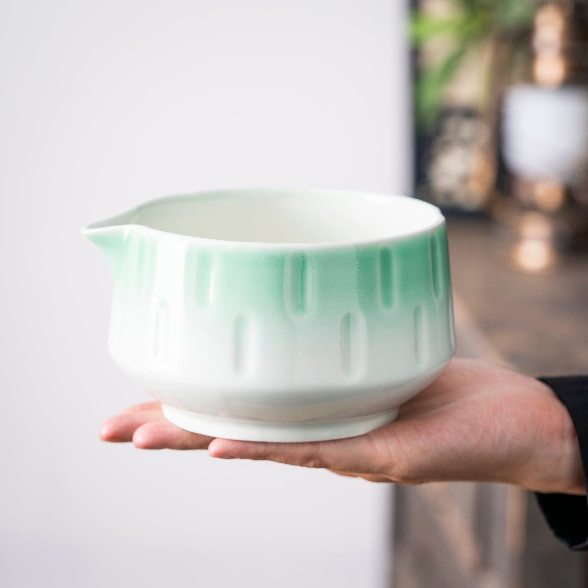 Textured Ombre Green Matcha Kit