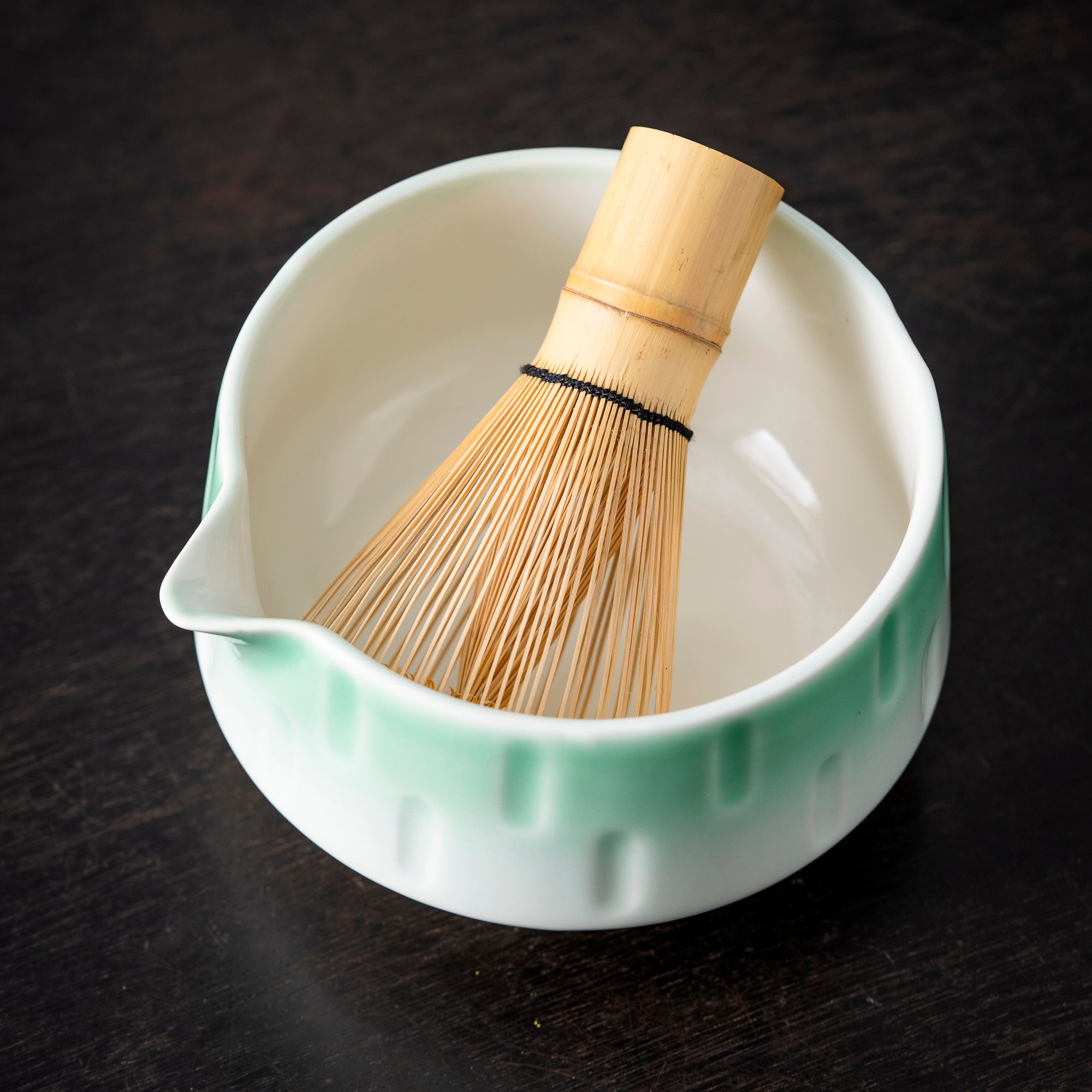Textured Ombre Green Matcha Kit