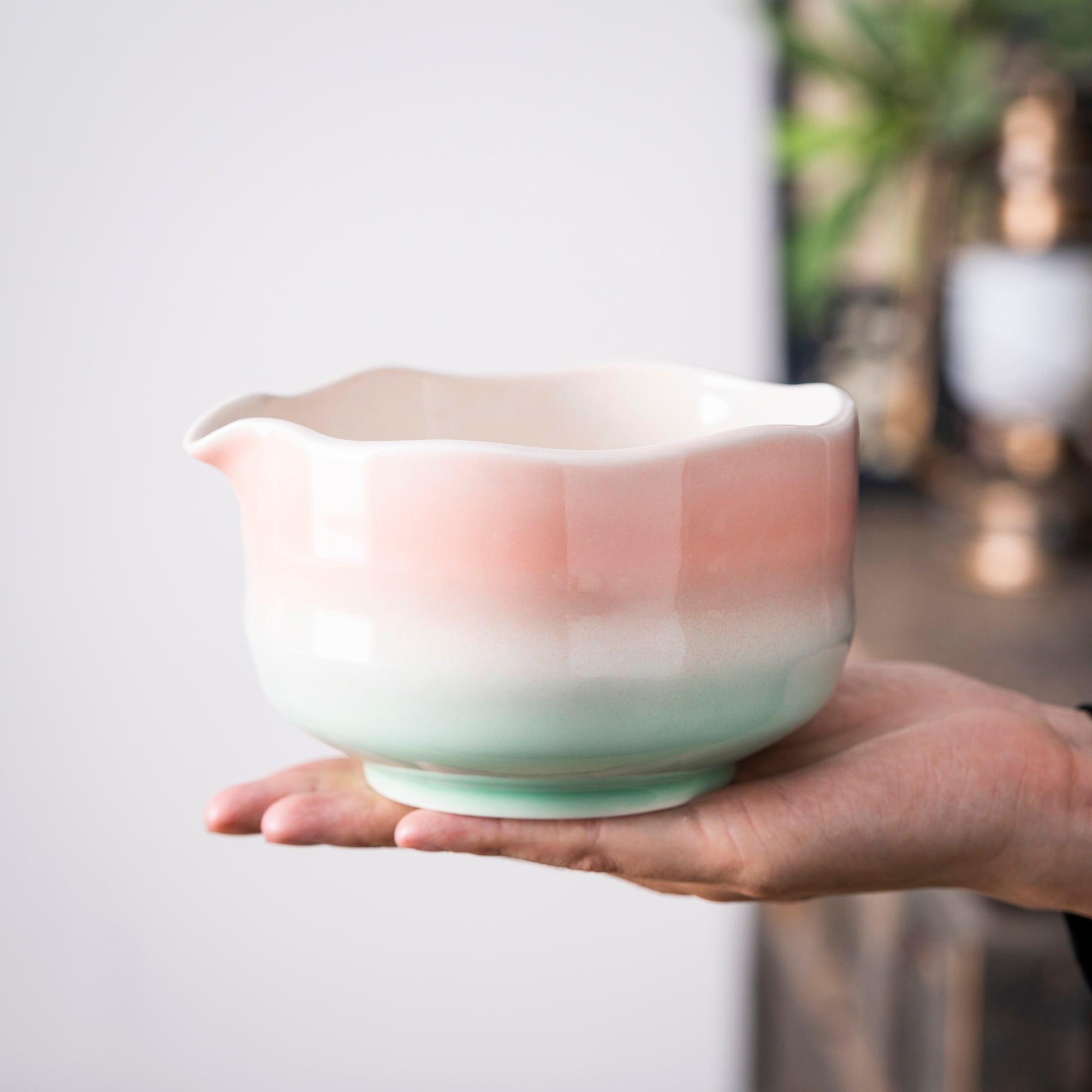 Blush & Mint Ombre Matcha Whisk Set