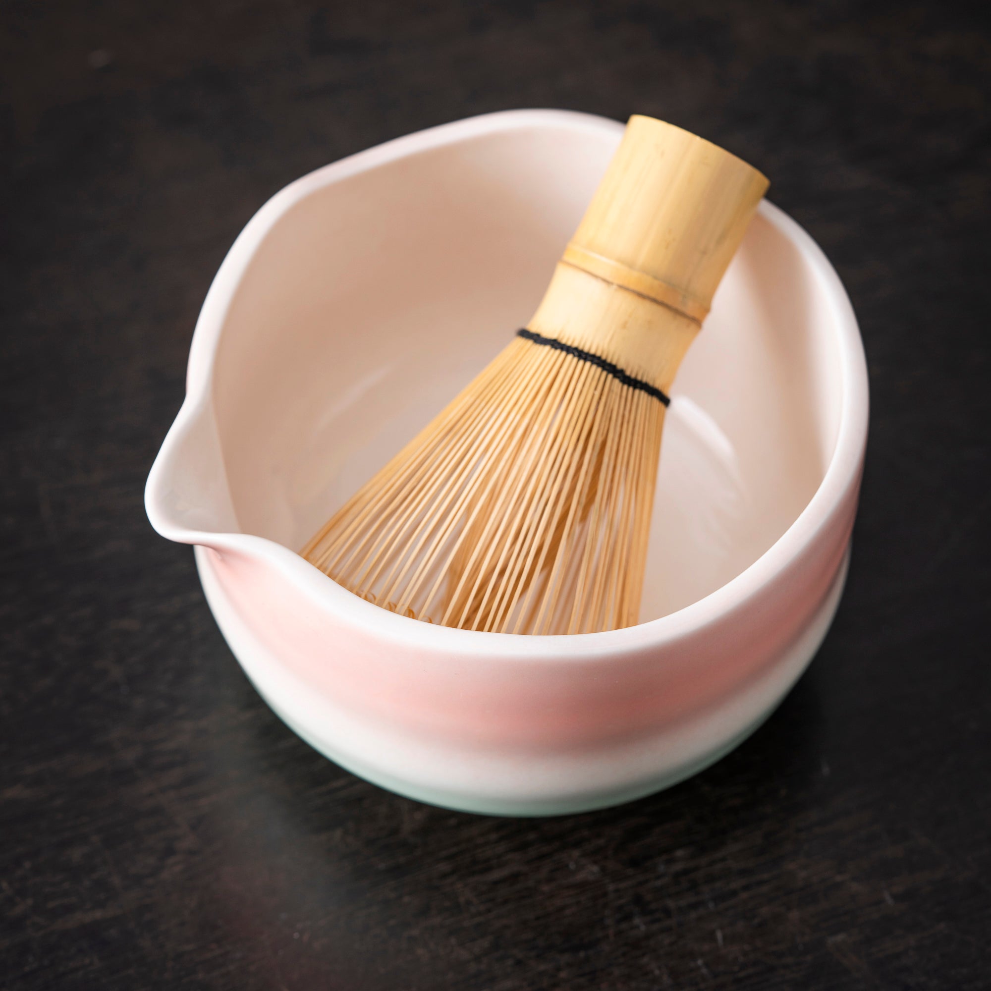 Blush & Mint Ombre Matcha Whisk Set