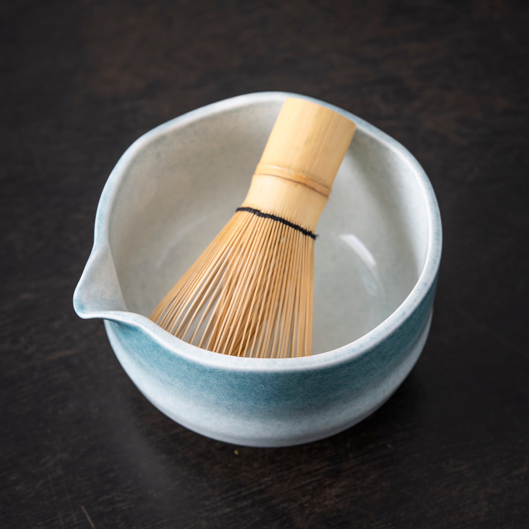 Gradient Blue Matcha Whisk Set